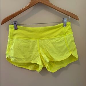 Lululemon Athletica Speed Up Low Rise 2.5 shorts